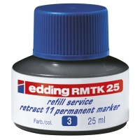 Edding RMTK 25 navulinkt blauw (25 ml) 4-RMTK25003 200928