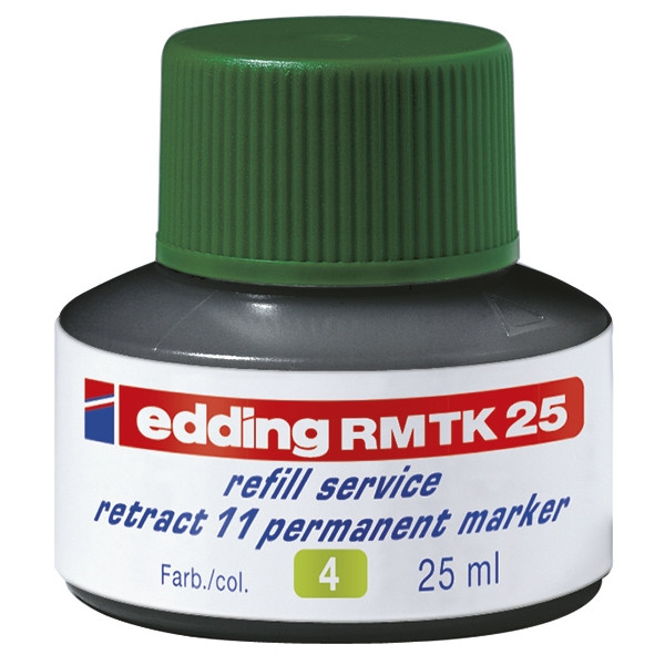 Edding RMTK 25 navulinkt groen (25 ml) 4-RMTK25004 200929 - 1