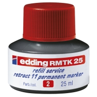 Edding RMTK 25 navulinkt rood (25 ml) 4-RMTK25002 200927