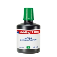 Edding T100 navulinkt groen (100 ml) 4-T100004 200558