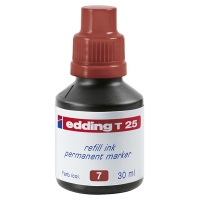 Edding T25 navulinkt bruin (30 ml) 4-T25007 200922