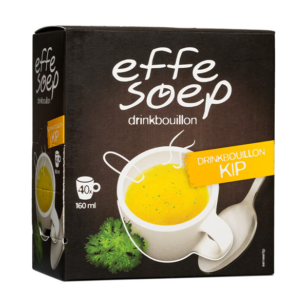 Effe Soep Kip drinkbouillon 160 ml (40 stuks) 701015 423187 - 1