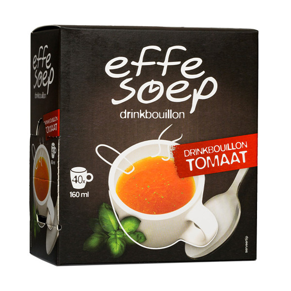 Effe Soep Tomaat drinkbouillon 160 ml (40 stuks) 701014 423186 - 1