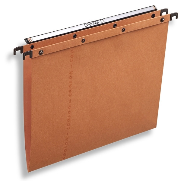 Elba AZO Ultimate hangmappen A4 - 330 mm met V-bodem oranje (25 stuks) 237512 - 1