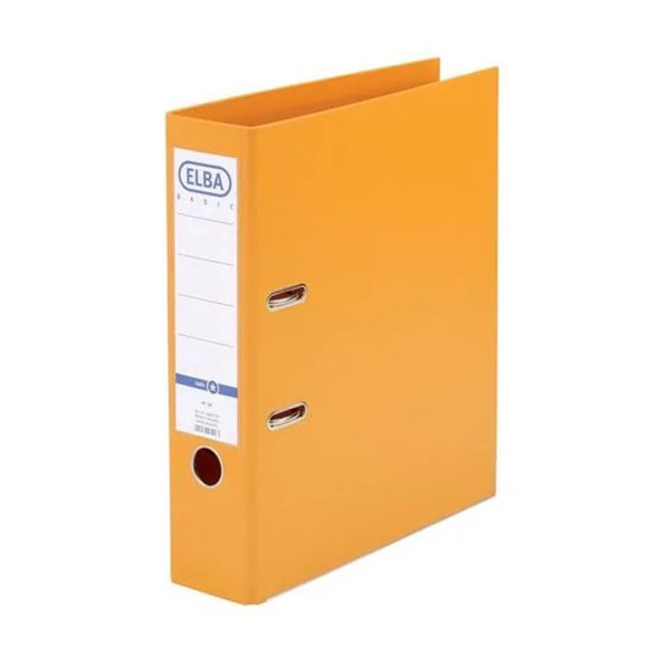 Elba Smart Pro+ ordner A4 PP oranje 80 mm 100202170 237676 - 1