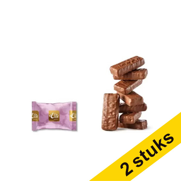Elite Aanbieding: 2x Elite Special Brasil koekjes met melkchocolade (120 stuks)  404375 - 1