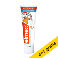 Aanbieding: 5x Elmex Peuter (0 - 5 jaar) tandpasta (75 ml) SEL00301