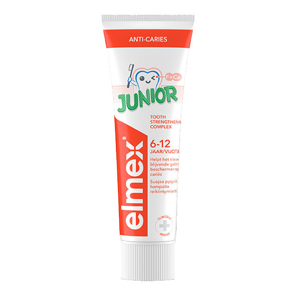 Elmex Junior (5-12 jaar) tandpasta (75 ml) SEL01091 - 1