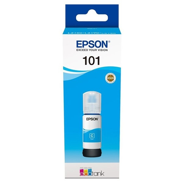 Epson 101 inktfles cyaan (origineel) C13T03V24A 906354 - 1