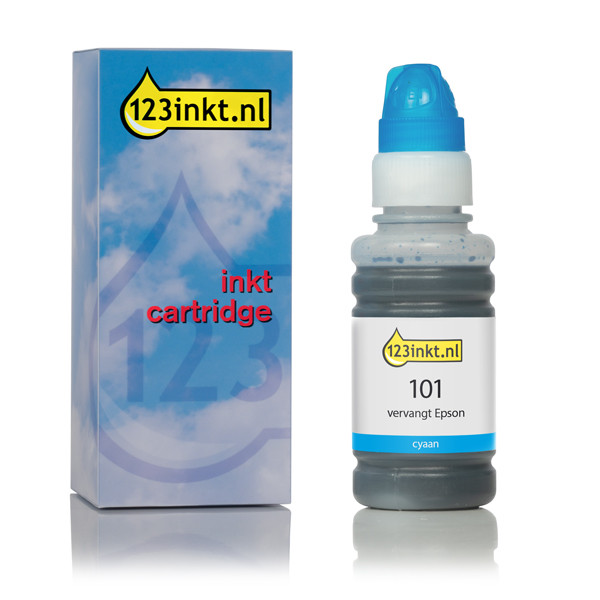 Epson 101 inkttank cyaan (origineel) Epson 123inkt.nl
