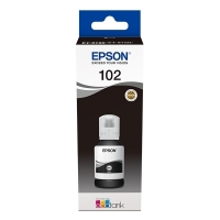 Epson 102 inktfles zwart (origineel) C13T03R140 903349
