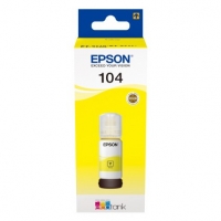 Epson 104 inktfles geel (origineel) C13T00P440 052088