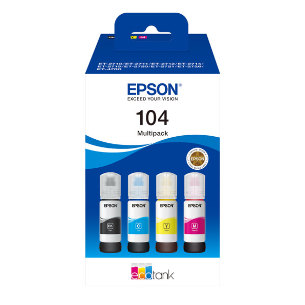 Epson 104 multipack (origineel) C13T00P640 652030 - 1
