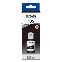 Epson 105 inktfles zwart (origineel) C13T00Q140 903606