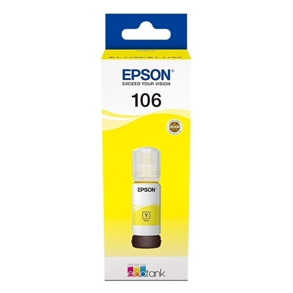 Epson 106 inkttank geel (origineel) C13T00R440 027168 - 1