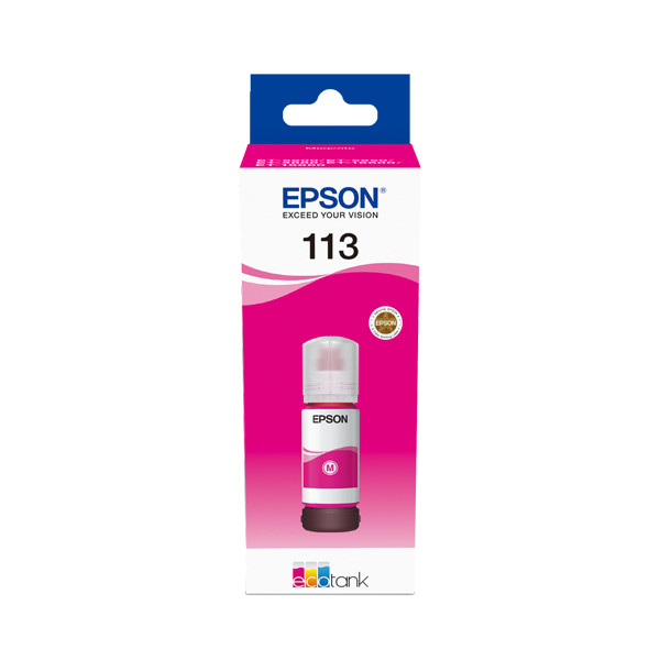 Epson 113 inkttank magenta (origineel) C13T06B340 083484 - 1