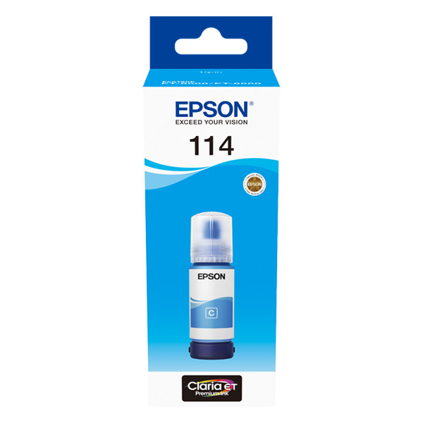 Epson 114 inkttank cyaan (origineel) C13T07B240 083594 - 1