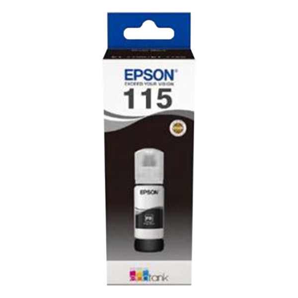 Epson 115 inkttank pigment zwart (origineel) C13T07C14A 084318 - 1