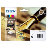 Epson 16XL (T1636) multipack 4 kleuren hoge capaciteit (origineel) C13T16364010 C13T16364012 026538