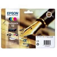 Epson 16 (T1626) multipack 4 kleuren (origineel) C13T16264010 C13T16264012 026528