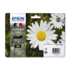 Epson 18XL (T1816) multipack zwart + 3 kleuren hoge capaciteit (origineel)