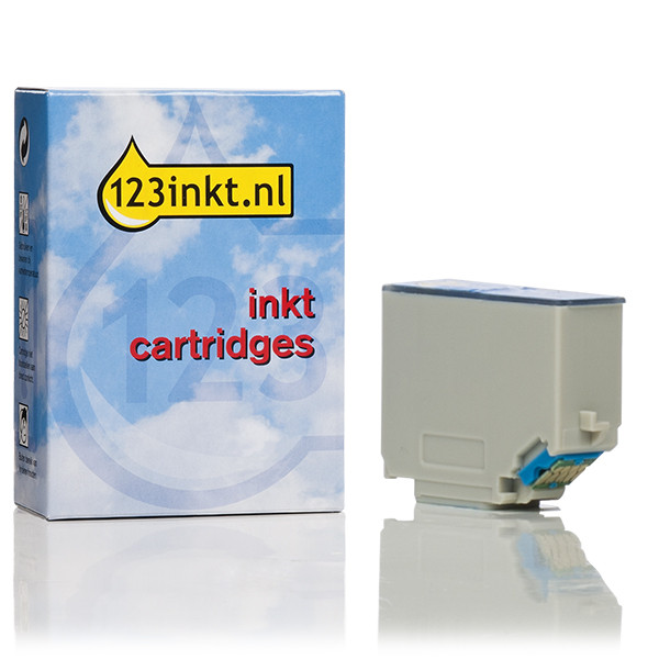 Epson 202 (T02F2) inktcartridge cyaan (123inkt huismerk) C13T02F24010C 027131 - 1