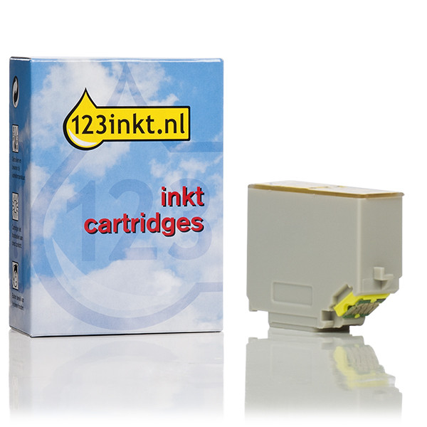 Epson 202 (T02F4) inktcartridge geel (123inkt huismerk) C13T02F44010C 027135 - 1