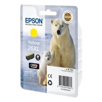 Epson 26XL (T2634) inktcartridge geel hoge capaciteit (origineel) 026516