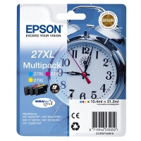 Epson 27XL (T2715) multipack 3 kleuren (origineel) C13T27154010 C13T27154012 026624