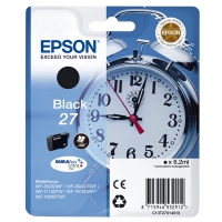 Epson 27 (T2701) inktcartridge zwart (origineel) C13T27014010 C13T27014012 902460