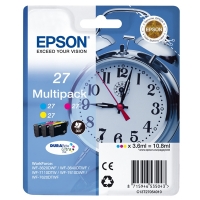 Epson 27 (T2705) multipack 3 kleuren (origineel) C13T27054010 C13T27054012 026634