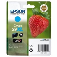 Epson 29XL (T2992) inktcartridge cyaan hoge capaciteit (origineel) C13T29924010 C13T29924012 026834