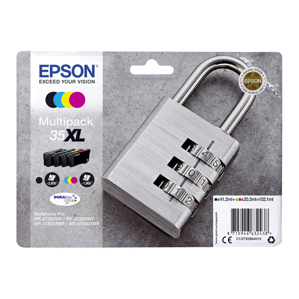 Epson 35XL multipack (origineel) C13T35964010 C13T35964020 652007 - 1