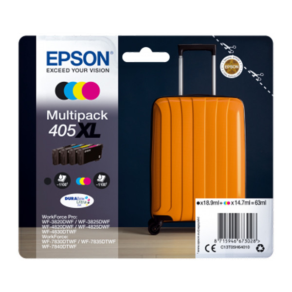 Epson 405XL (T05H6) multipack (origineel) C13T05H64010 052204 - 1