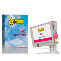 Epson 407 (T07U3) inktcartridge magenta (123inkt huismerk) C13T07U340C 083561