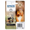 Epson 478XL (T04F6) inktcartridge grijs hoge capaciteit (origineel) C13T04F64010 027196