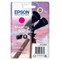 Epson 502 (T02V3) inktcartridge magenta (origineel) C13T02V34010 C13T02V34020 024104