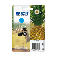 Epson 604XL (T10H2) inktcartridge cyaan hoge capaciteit (origineel) C13T10H24010 905301