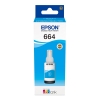 Epson 664 (T6642) inktfles cyaan (origineel)