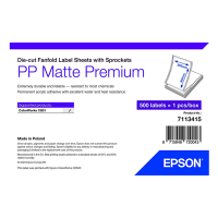 Epson 7113415 PP matte label 203 x 305 mm (origineel) 7113415 084491