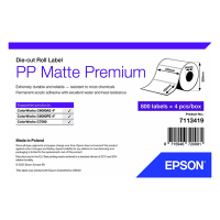 Epson 7113419 PP matte label 102 x 152 mm (origineel) 7113419 084482