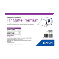 Epson 7113703 PP matte label doorlopende rol 105 mm x 55 m (origineel) 084296 Epson 7113703 PP matte label doorlopende rol 105 mm x 55 m (origineel) 084296