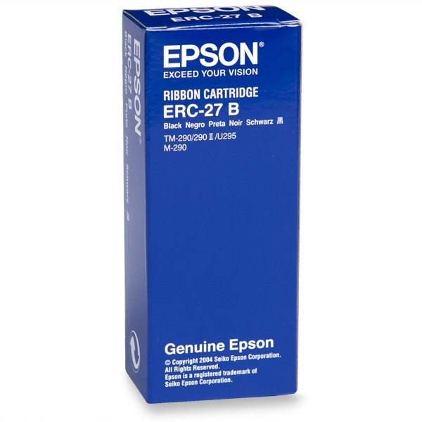 Epson ERC27B inktlint zwart (origineel) C43S015366 080121 - 1