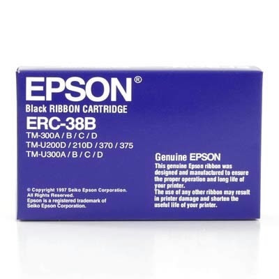Epson ERC38B inktlint zwart (origineel) 901367 - 1