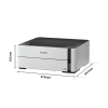 Epson EcoTank ET-M1170 A4 inkjetprinter zwart-wit met wifi C11CH44401 831673 - 6