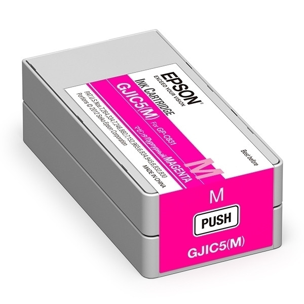 Epson GJIC5(M) inktcartridge magenta (origineel) C13S020565 026744 - 1