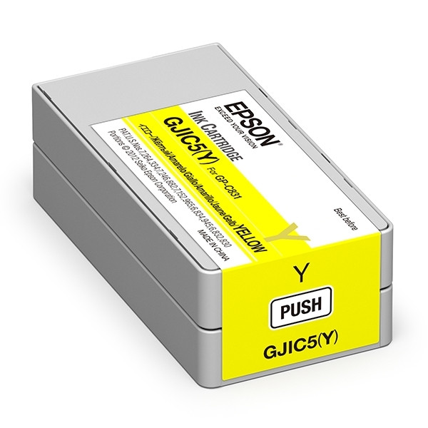 Epson GJIC5(Y) inktcartridge geel (origineel) C13S020566 026746 - 1