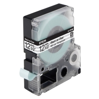 Epson LC-4TBN9 tape zwart op transparant 12 mm (origineel) C53S625407 083034
