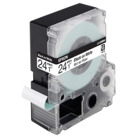 Epson LC-6WBN9 tape zwart op wit 24 mm (origineel) C53S627402 083086