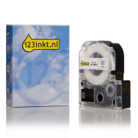 Epson LK-2WBN tape zwart op wit 6 mm (123inkt huismerk) C53S652003C 083163